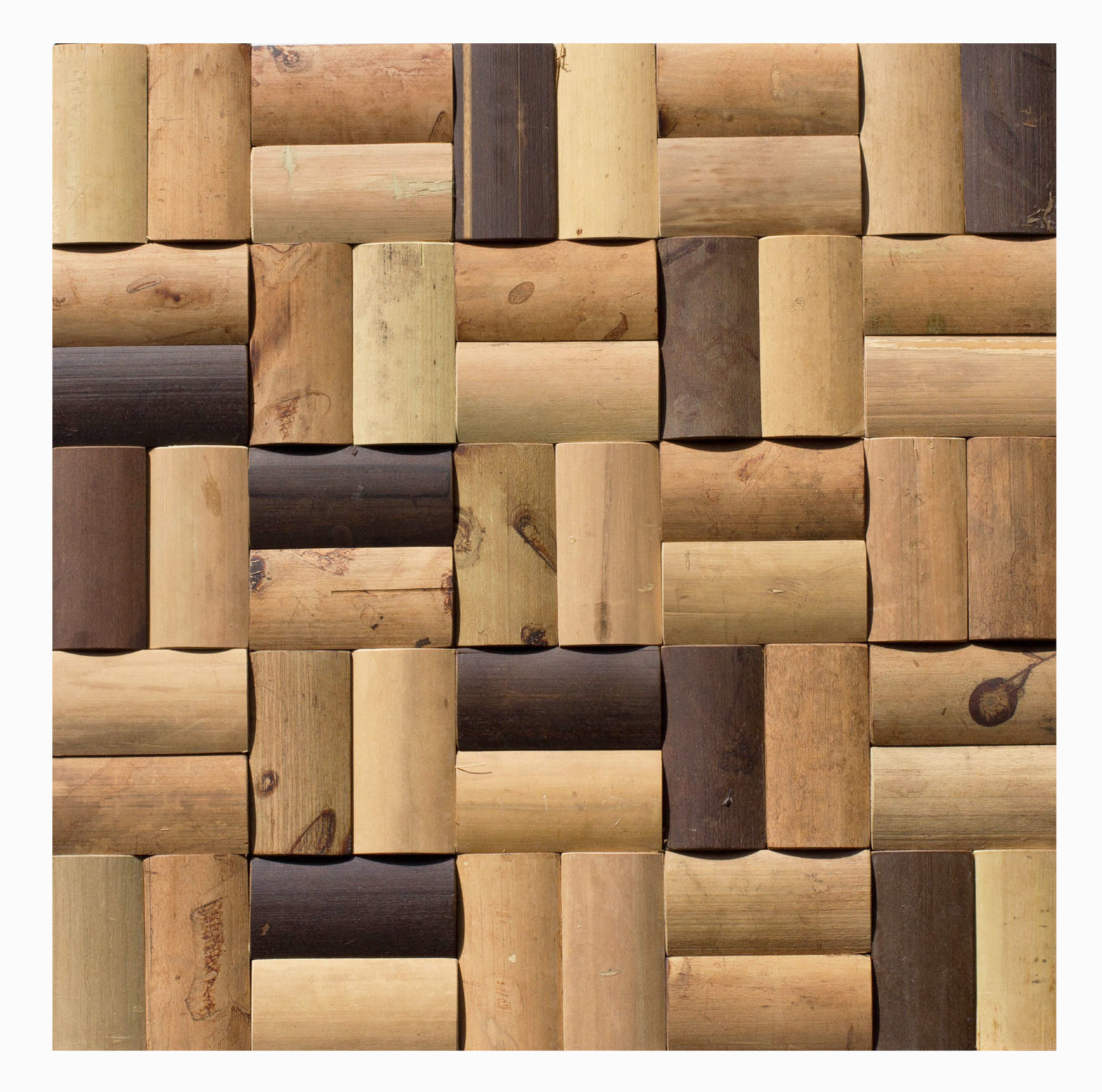 Bambus-Fliesen Wand-Design Mosaikfliesen - Go Green - Go Nature